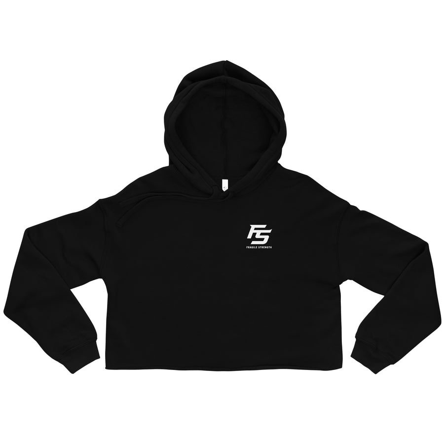 Fragile Strength Crop Hoodie